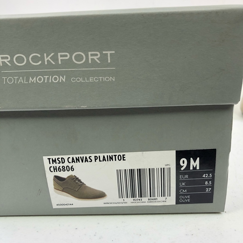 ROCKPORT Total Motion Sports Dress Canvas Shoes - Picture 9 of 9